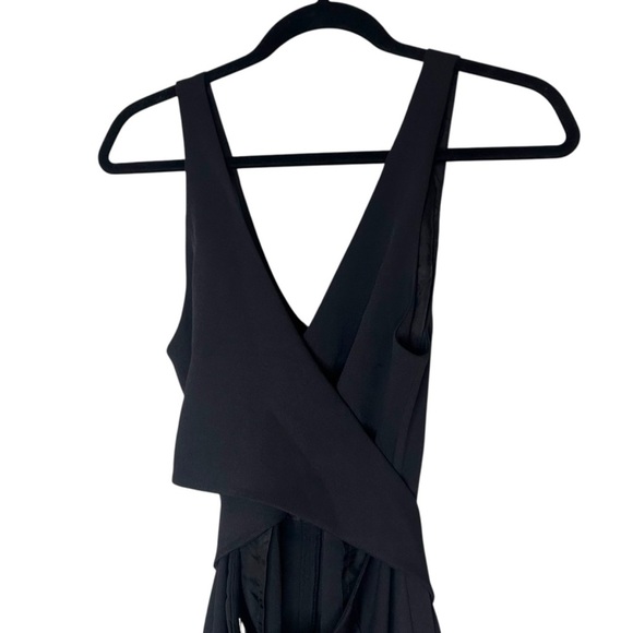 Aritzia Wilfred Écoulement Romper- Black- Size 10 - Picture 6 of 12